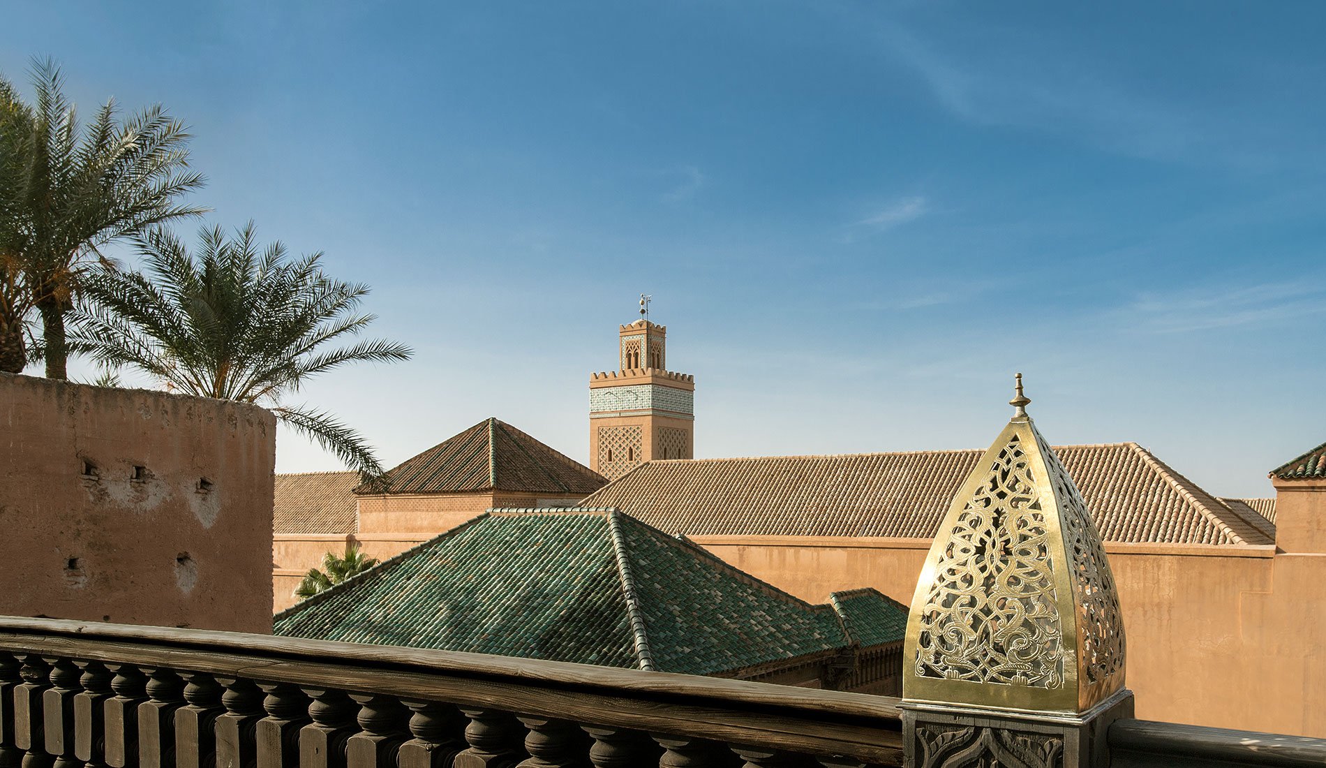 Hôtel de luxe La Sultana Marrakesh 5 étoiles Afrique Maroc Marrakesh vue